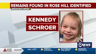 Police identify child whose remains were found in Rose Hill backyard
