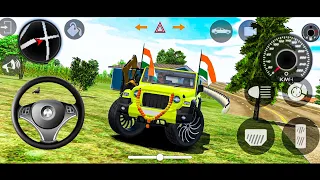Modified Mahindra Thar😈Games:Indian Red Thar (Gadi Wala Games) Car Game Android Game - #2026