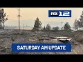 Oregon wildfire update Saturday morning Aug 1
