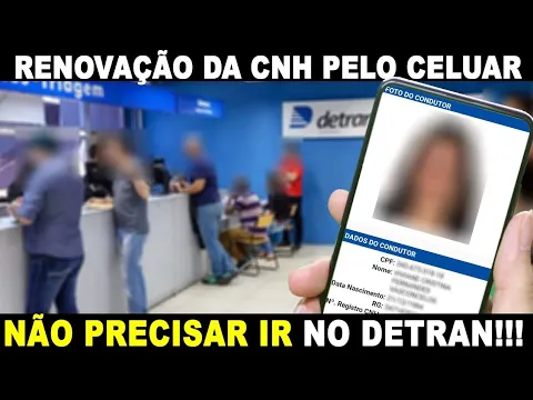 Download MP3 COMO RENOVAR A CNH PELO CELULAR  - APP DO POUPATEMPO RENOVAÇÃO ONLINE - SEM IR NO DETRAN POUPATEMPO