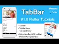 FLUTTER Tutorial - TAB BAR