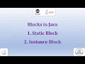 40 Static and Instance Block