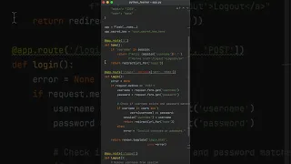 How to use session in Flask and implement logout Flask tutorial Day 24