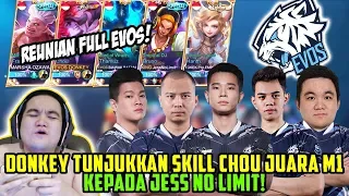 Download EVOS LEGEND IS BACKKK! DONKEY PAKAI CHOU TUNJUKKAN SKILL KE JESS NO LIMIT!!! | Donkey BAR BAR MP3