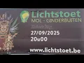 Lagu Lichtstoet/ light parade in Moll Belgium 2025