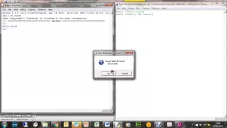 Python Training 1 - Gui vs Shell Strings and Variables