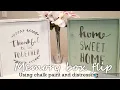 Memory Box Flip - turning a brown wooden gifting box into a shabby chic box