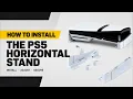 How to Install the PGTECH Horizontal Stand for PS5 PS5 Slim PS5 Pro