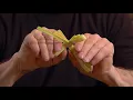 Italian Cross and Heart Palm Weaving Tutorial