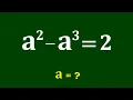 Download Lagu A Nice Algebra Problem | Math Olympiad | How to find a=?