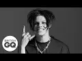 How to apply eyeliner as shown by Yungblud British GQ