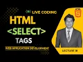 HTML Select Tags