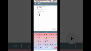 Reverse number using while loop programming in c language