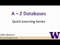 A-Z Databases