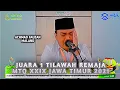 Download Lagu Juara 1 MTQ (Tilawah) Golongan Remaja Putra | Kab. Malang | MTQ Jawa Timur 2021 Di Kab. Pamekasan.