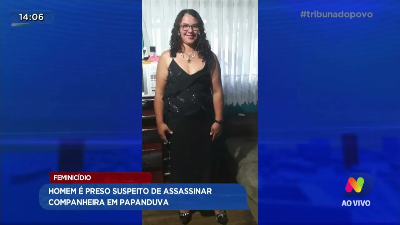 Feminicídio: Homem é preso suspeito de assassinar companheira em Papanduva