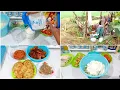 CUCI PIRING KEJAMBAN TETANGGA.MASAK 4 MENU RUMAHAN✨vlog irt desa