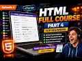 HTML Forms Tutorial Tamil All Input Types Explained Episode 4