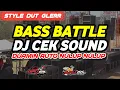 Download Lagu DJ CEK SOUND VERSI BASS DUTT GLERR FULL NJEDUG AUTO NULUP NULUP