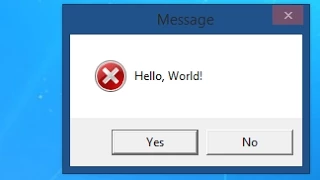 Creating A Hello World Program with VBScript