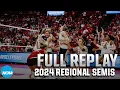Wisconsin vs Texas A M 2024 NCAA volleyball regional semifinal FULL REPLAY