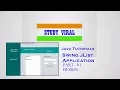 Java GUI - JList Java Swing Using Netbeans Part 01