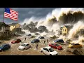Download Lagu CHAOS in North Carolina! Orkanen Imelda verwoesten kustlijn in Outer Banks, auto's en huizen verw...