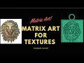 How To Use Matrix Art Gemvision Matrix art Matrix Art for Textures matrix art tutorial Rhino