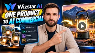 Turn One Product Into a Cinematic AI Commercial Using Wizstar AI