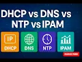 DHCP DNS NTP and IPAM Explained Simply