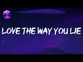 Download Lagu Eminem - Love The Way You Lie (Lyrics)