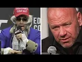 Dana White REACTS to Colby Covington Leon Edwards Dad Trashtalk