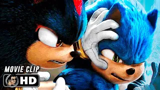 shadow captures team sonic scene sonic the hedgehog 3 2024 movie clip hd
