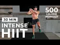 Download Lagu 30 Min Intense HIIT Workout For Fat Burn \u0026 Cardio No Equipment, No Repeats