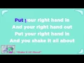 Hokey Pokey Nursery Rhyme Sing-Along | BASHO & FRIENDS Shake It All About Dance Party On Fun Street