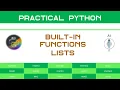 Class 9 10 Artificial Intelligence Practical Python Lists Built-in functions