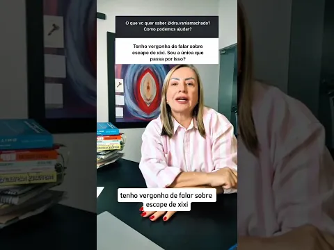 Tenho vergonha de falar sobre escape de xixi. Sou a única que passa por isso? Assista e se inscreva