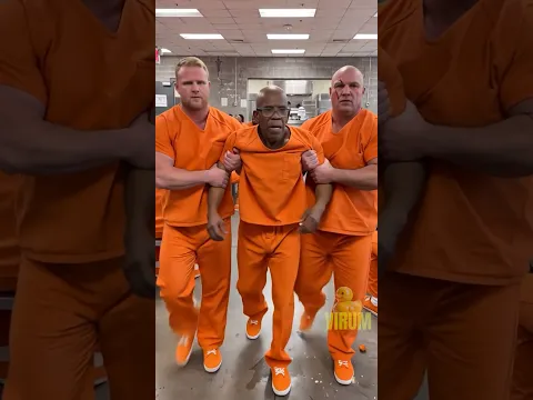 Two Big Men Kick His Tray Away And Lift Him Off His Knees