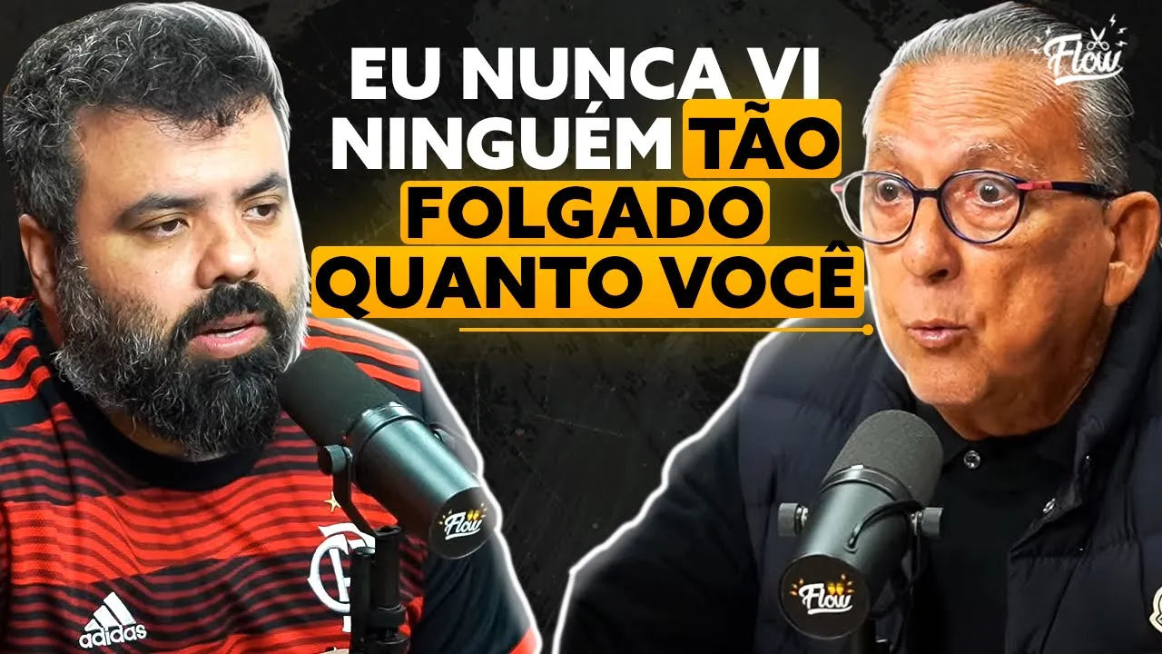 Galvão Bueno SENDO SINCERO DEMAIS com o Igor