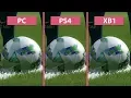 PES 2018 – PC vs. PS4 vs. Xbox One Graphics Comparison