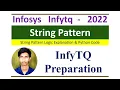 InfyTQ previous year Coding Question InfyTQ String Pattern Code InfyTQ final round 2022