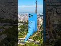 Lagu Giant iphone Domino on the Eiffel Tower👏👍👏#dominoeffect #domino