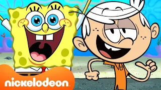 90 Minutes of SpongeBob & The Loud House’s Funniest Adventures 🧽🏠 | Nicktoons