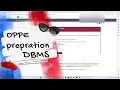 Q8 DBMS OPPE Preparation