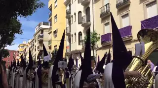 Banda de cabecera de la Expiración interpretando el Adagio de Yanni, momentazo de esta Semana Santa de Linares 2015