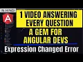 61 Component lifecycle Expression Changed After Checked Error Explained Angular In Depth Hindi