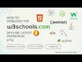 How to download the W3school offline Download W3Schools Offline Tutorial NOW Time 2 Tech