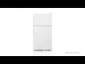 Whirlpool 20 5-cu ft Top-Freezer Refrigerator