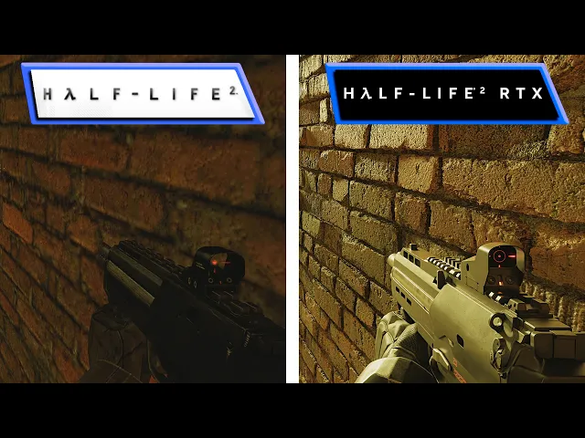 Half-Life 2 vs Half-Life 2 RTX | Graphics Comparison Demo | RTX 5090