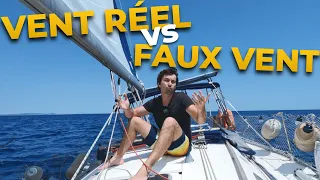 Vent APPARENT : Pourquoi la météo est toujours FAUSSE ??? #voiliercoraille